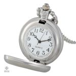 Montre de poche Templier en argent, style classique et raffiné