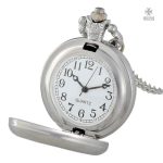 Montre de poche Templier, design raffiné en argent