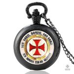 Montre Templier Non Nobis Domine en noir