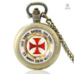 Montre Templier Non Nobis Domine, élégante montre de poche