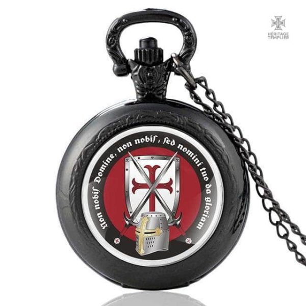 montre-templier-non-nobis-noir-1 Montre Templier Non Nobis - modèle noir élégant