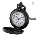 Montre de poche Templier - design raffiné en noir