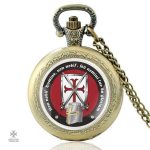 Montre Templier Non Nobis Or - Montre de poche élégante