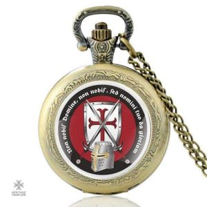Montre Templier Non Nobis Or - Montre de poche élégante