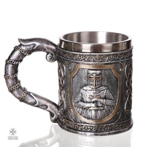 Mug Templier Preux Chevalier, accessoire pour fans de l'époque médiévale