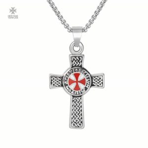 Pendentif Templier Croix Latine