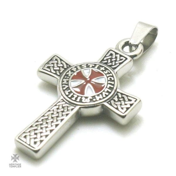 Pendentif Templier au design classique