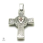 Accessoire Templier : pendentif en croix