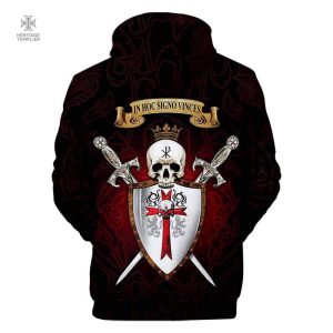 Sweat-shirt inspiré des valeurs templières et historiques