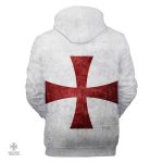 Sweat-shirt Croix du Temple, hommage à l'ordre des Templiers