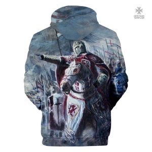 Vêtement Templier, sweat stylé pour passionnés d'histoire