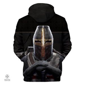 Sweat pour un look moderne inspiré des Templiers historiques