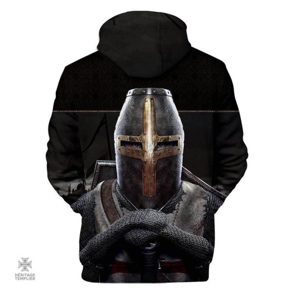 Sweat pour un look moderne inspiré des Templiers historiques
