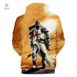 Sweat design unique pour les amateurs de vêtements templiers
