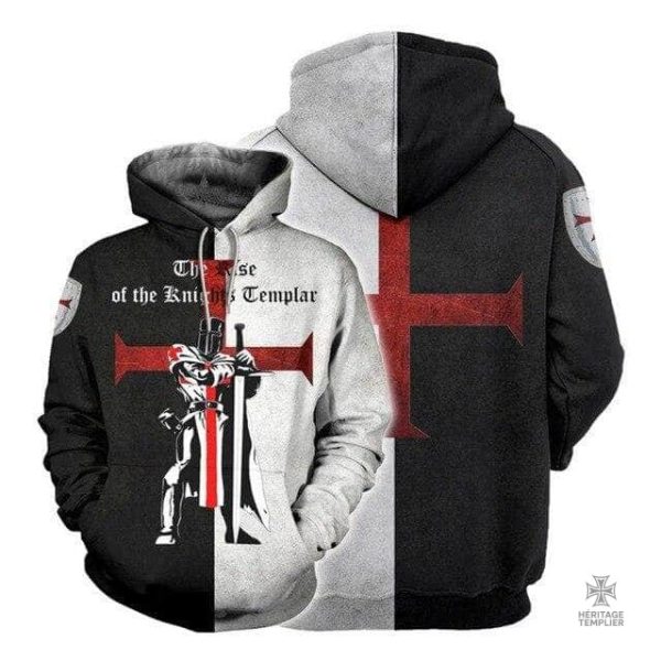 sweat-templier-the-rise-1 Sweat Templier "The Rise" - vêtement inspiré des Templiers