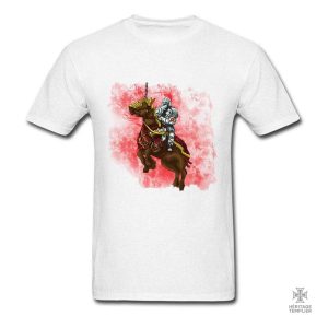 T-Shirt Templier Cavalier en coton doux
