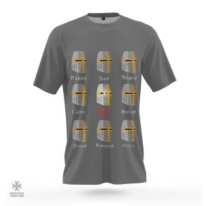 T-Shirt Deus Vult pour les amateurs de chevalerie