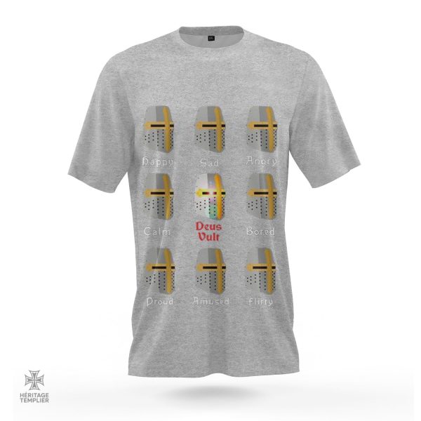T-Shirt Templiers, un hommage aux croisades
