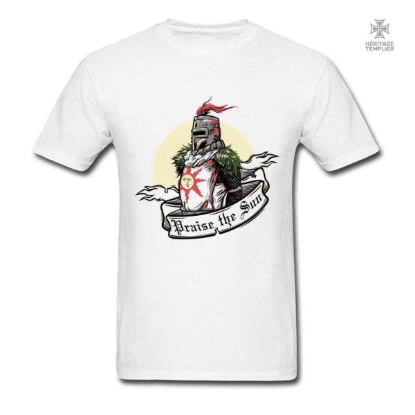 t-shirt-praise-the-sun-1 T-Shirt Templier "Praise The Sun" en coton doux et léger