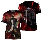 T-Shirt Templier Foudre Templière pour un style unique