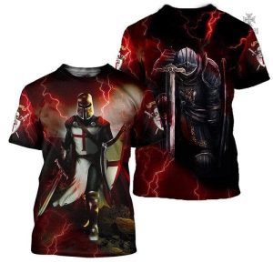 T-Shirt Templier Foudre Templière pour un style unique