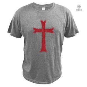 T-Shirt Templiers en coton, design élégant et moderne