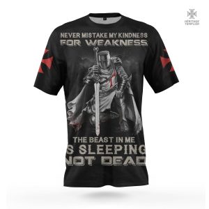 T-Shirt Templier - Sommeil de la Bête, design unique