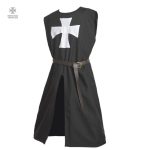 Déguisement Templier avec Croix de Malte pour fêtes médiévales