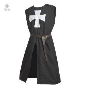 Déguisement Templier avec Croix de Malte pour fêtes médiévales