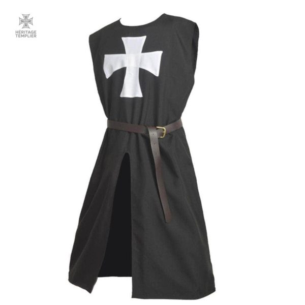 tabard-templier-medieval-1 Déguisement Templier avec Croix de Malte pour fêtes médiévales
