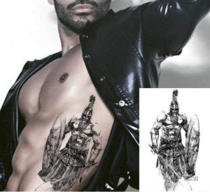 Variations de tatouages temporaires, motifs Templiers uniques