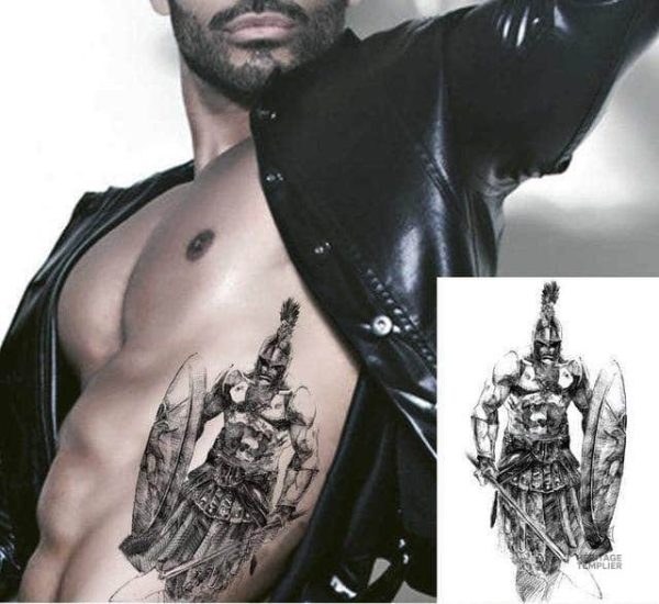 Variations de tatouages temporaires, motifs Templiers uniques
