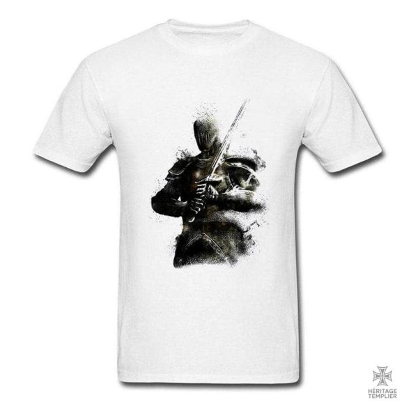 tee-shirt-templier-ame-de-chevalier-1 T-Shirt Templier - Âme de Chevalier, design emblématique