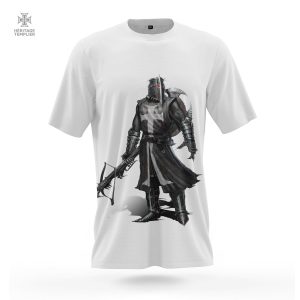 T-Shirt Templier Arbalétrier design unique pour passionnés d'histoire