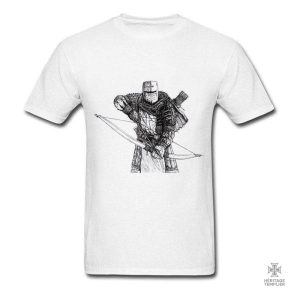 T-Shirt Templier Archer, design emblématique et moderne