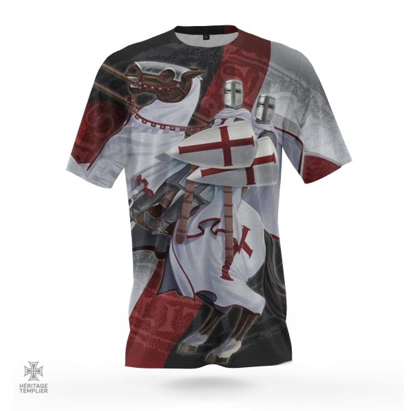 tee-shirt-templier-cavaliers-du-christ-1 T-Shirt Templier Cavaliers du Christ en coton bio