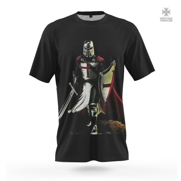 tee-shirt-templier-chevalier-de-lombre-1 T-Shirt Templier Chevalier de l'Ombre, design unique et stylé