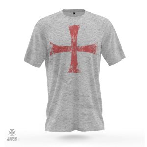 T-Shirt Templiers avec emblème de la croix