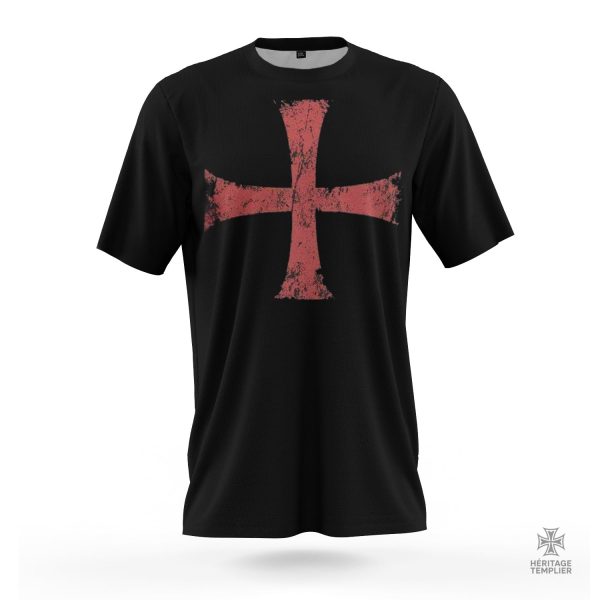 T-Shirt Croix Templière style unique et élégant