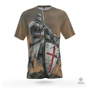 T-Shirt Templier - Dernier Rempart, design emblématique