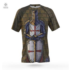 T-Shirt Templier Gardien du Temple, design unique et stylé