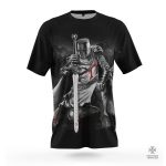 T-Shirt Templier - Hommage à l'époque féodale