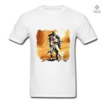 T-Shirt Templier design Long Voyage, style unique