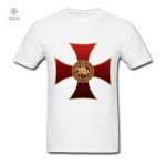 T-Shirt Templier avec logo de l'Ordre des Templiers