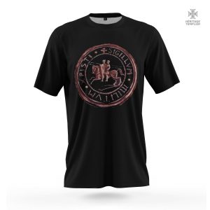 T-Shirt Templier avec Sceau du Temple