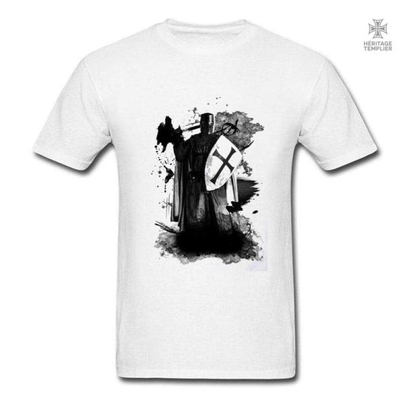 T-Shirt Templier Soldat de l'Ombre pour un style unique