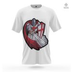T-Shirt Templier avec design inspiré du Tabard du Temple