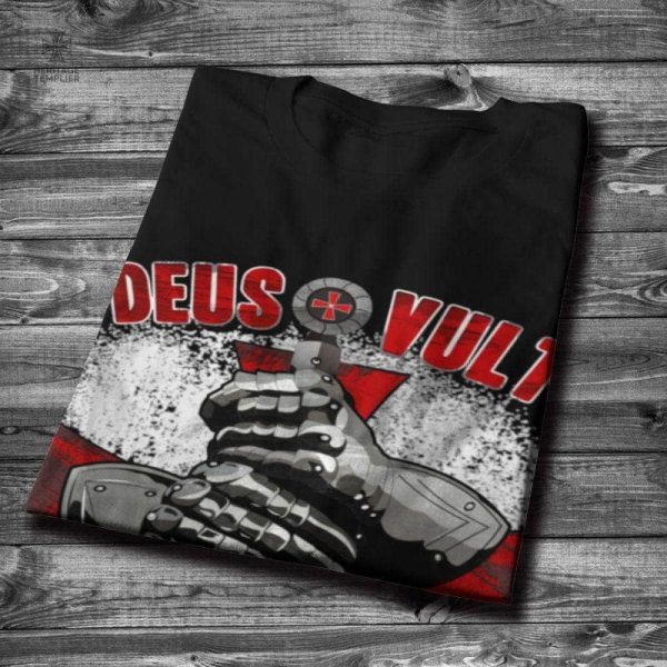 T-Shirt avec message fort et symbolique templière